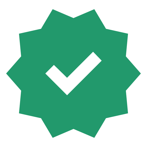 green verified icon